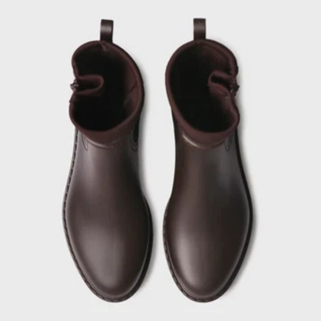 Toni Pona CLAIS Brown Welly Boots