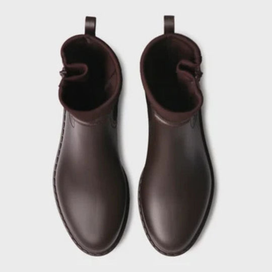 Toni Pona CLAIS Brown Welly Boots