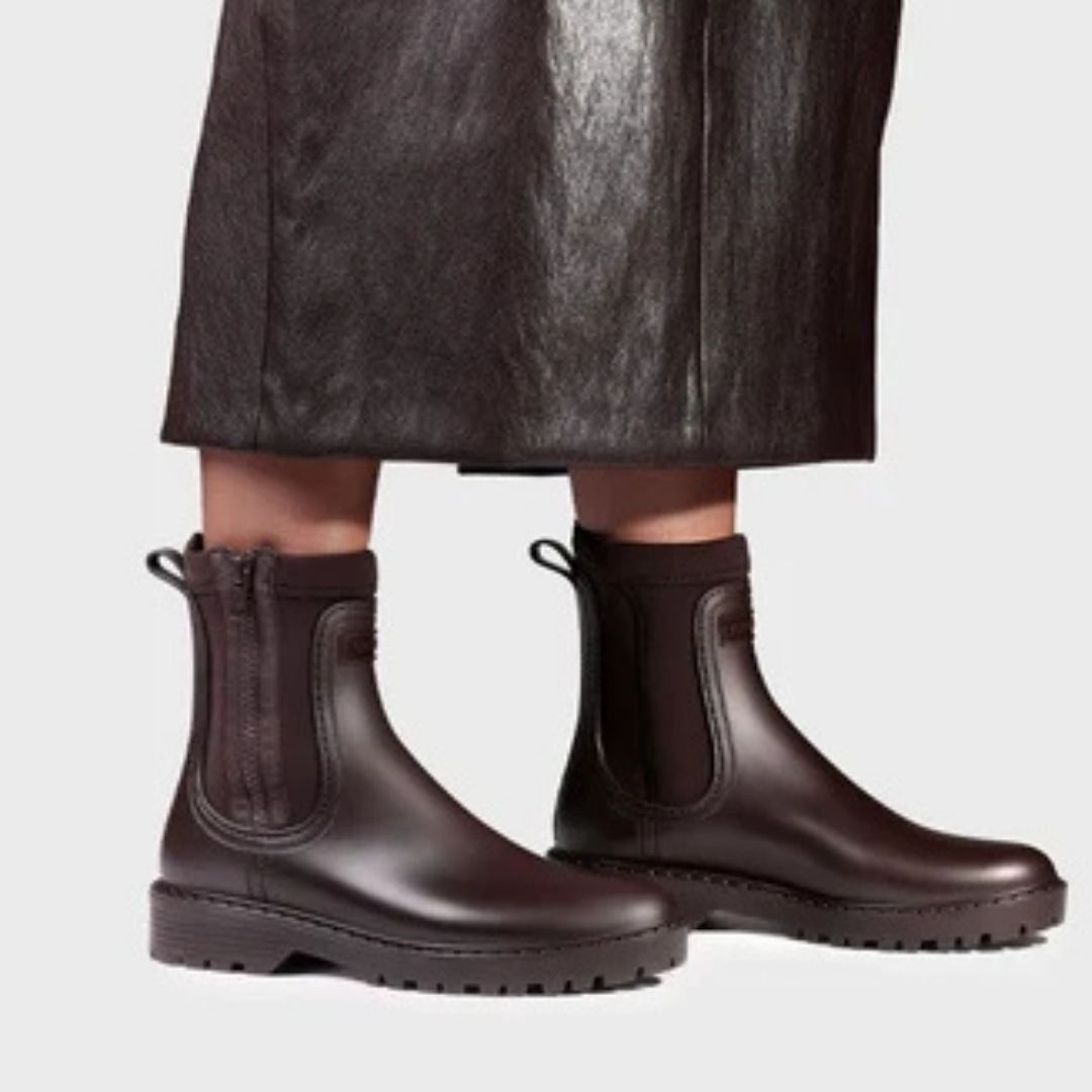 Toni Pona CLAIS Brown Welly Boots