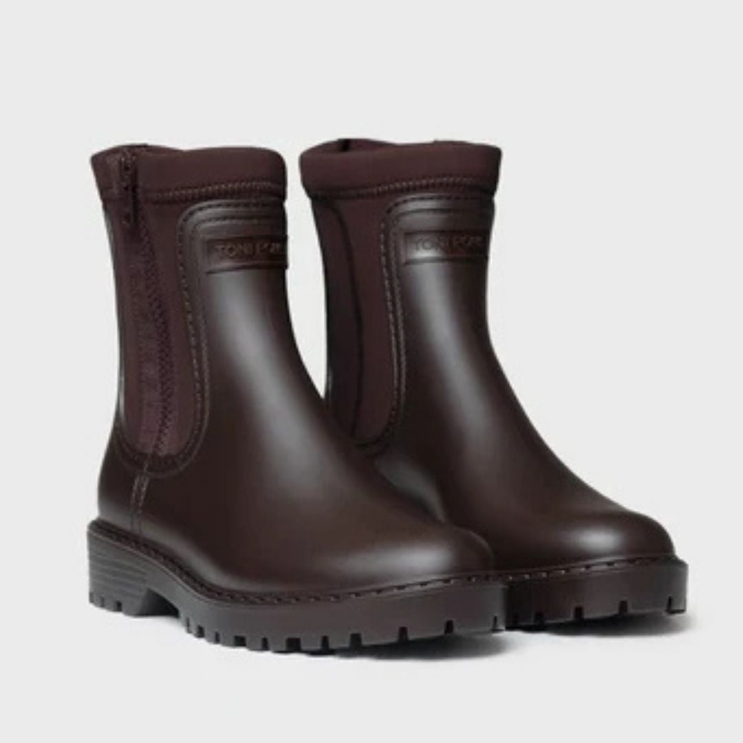 Toni Pona CLAIS Brown Welly Boots