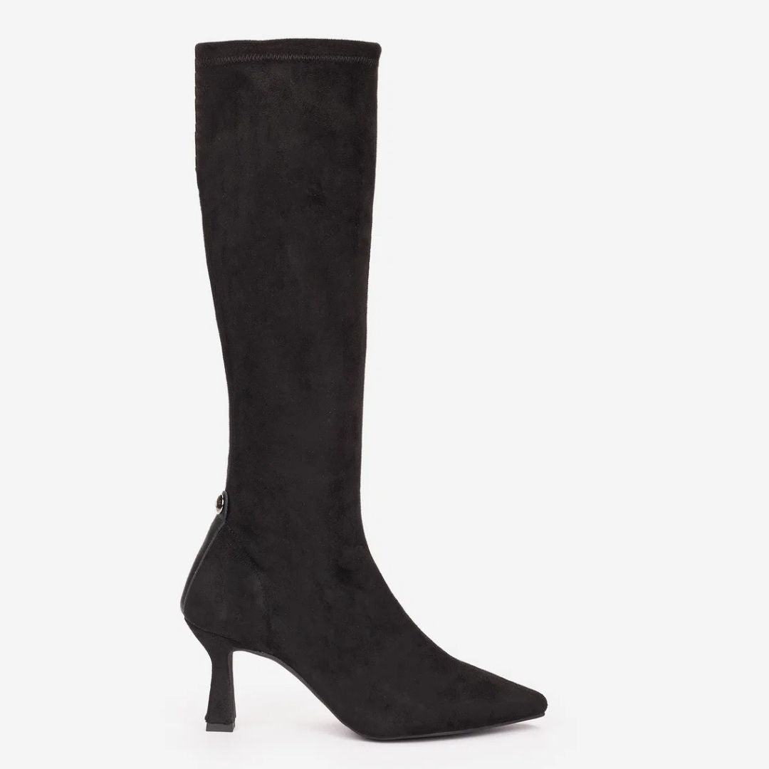 Pedro Miralles ELLA Black Knee-High Boots