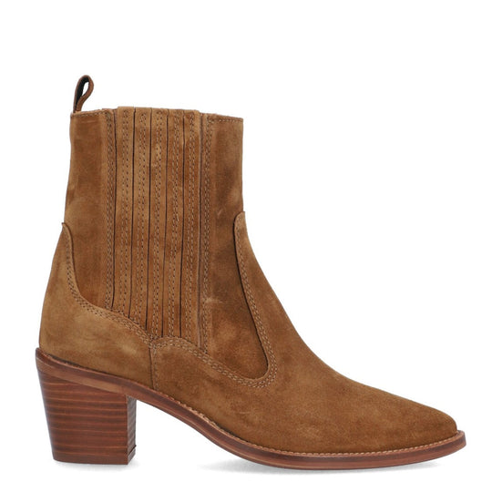 Alpe DRIFTER Tan Suede Cowboy Boots