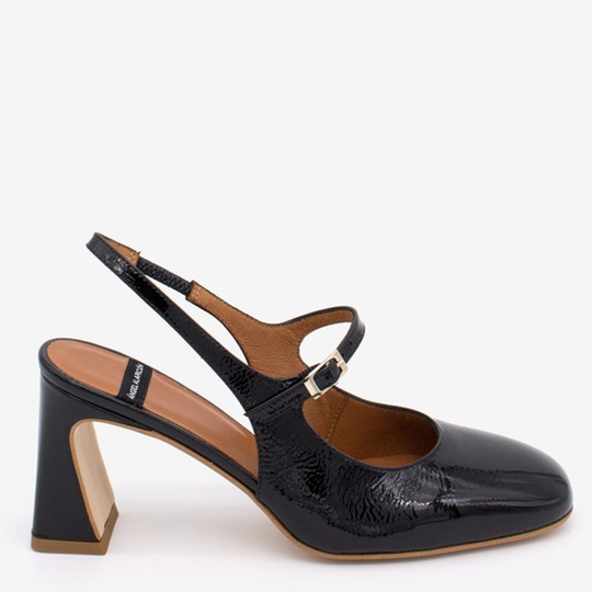 Angel Alarcon JADEN Black Mary Jane Pumps