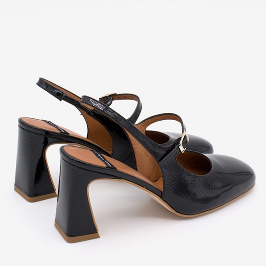 Angel Alarcon JADEN Black Mary Jane Pumps