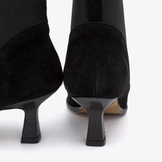 Angel Alarcon BRIELAS Black Suede Ankle Boots