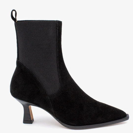 Angel Alarcon BRIELAS Black Suede Ankle Boots