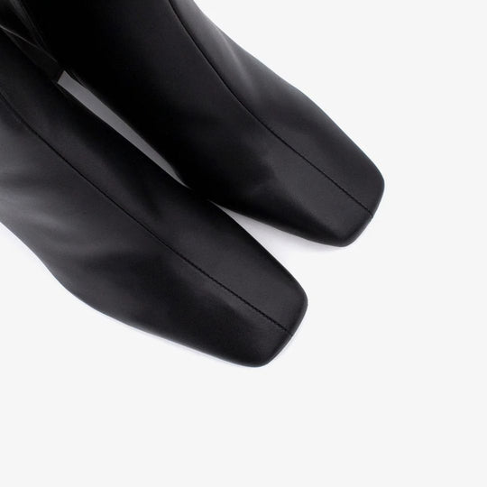 Angel Alarcon DRIMIA Black Leather Ankle Boots