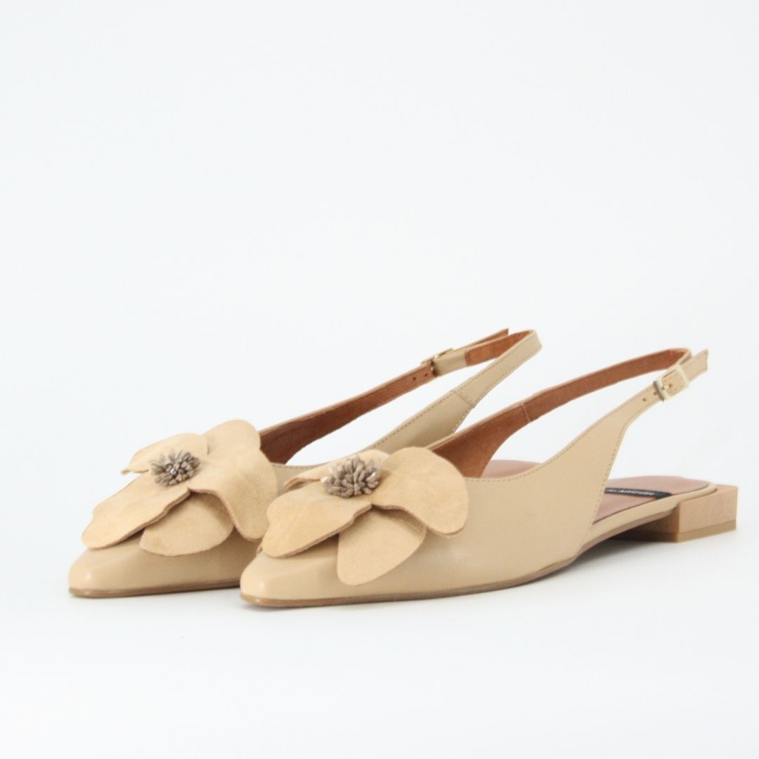 Angel Alarcon FIORA Camel Ballerina Pump