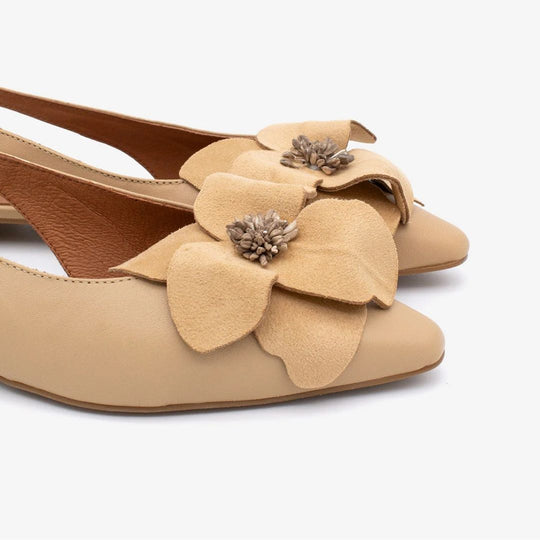 Angel Alarcon FIORA Camel Ballerina Pump