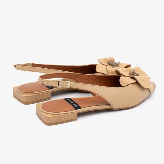 Angel Alarcon FIORA Camel Ballerina Pump