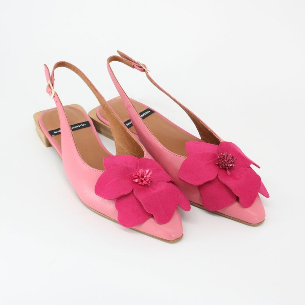 Angel Alarcon FIORA Fuchsia Ballerina Pump