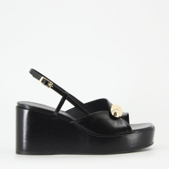 Angel Alarcon HALDESA Szpilka z nadrukiem w panterkę