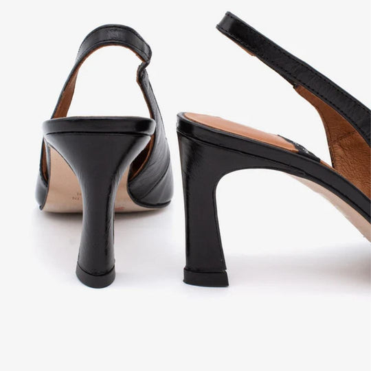 Angel Alarcon NARA Black Leather Pump
