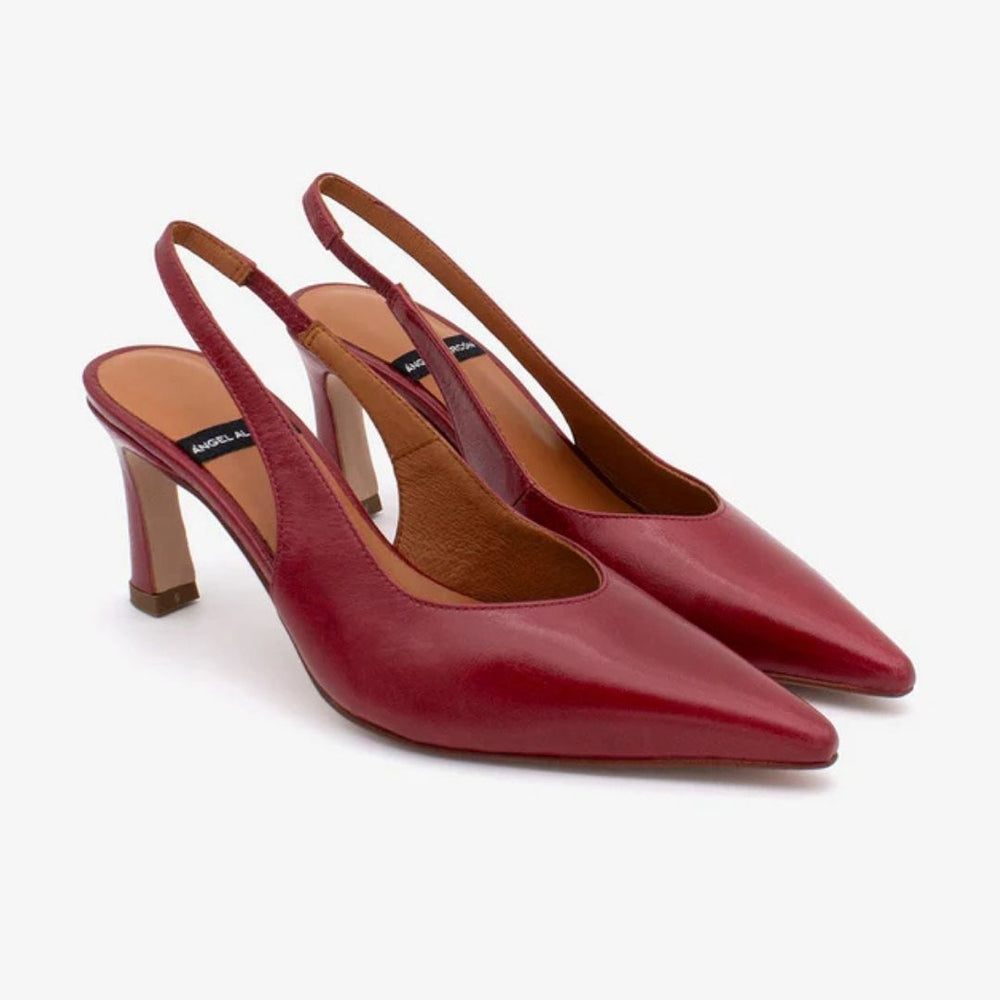 Angel Alarcon NARA Red Leather Pump