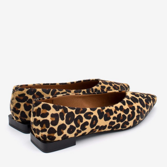 Angel Alarcon NAYUPE Leopard Print Pumps