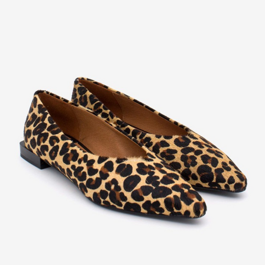 Angel Alarcon NAYUPE Leopard Print Pumps