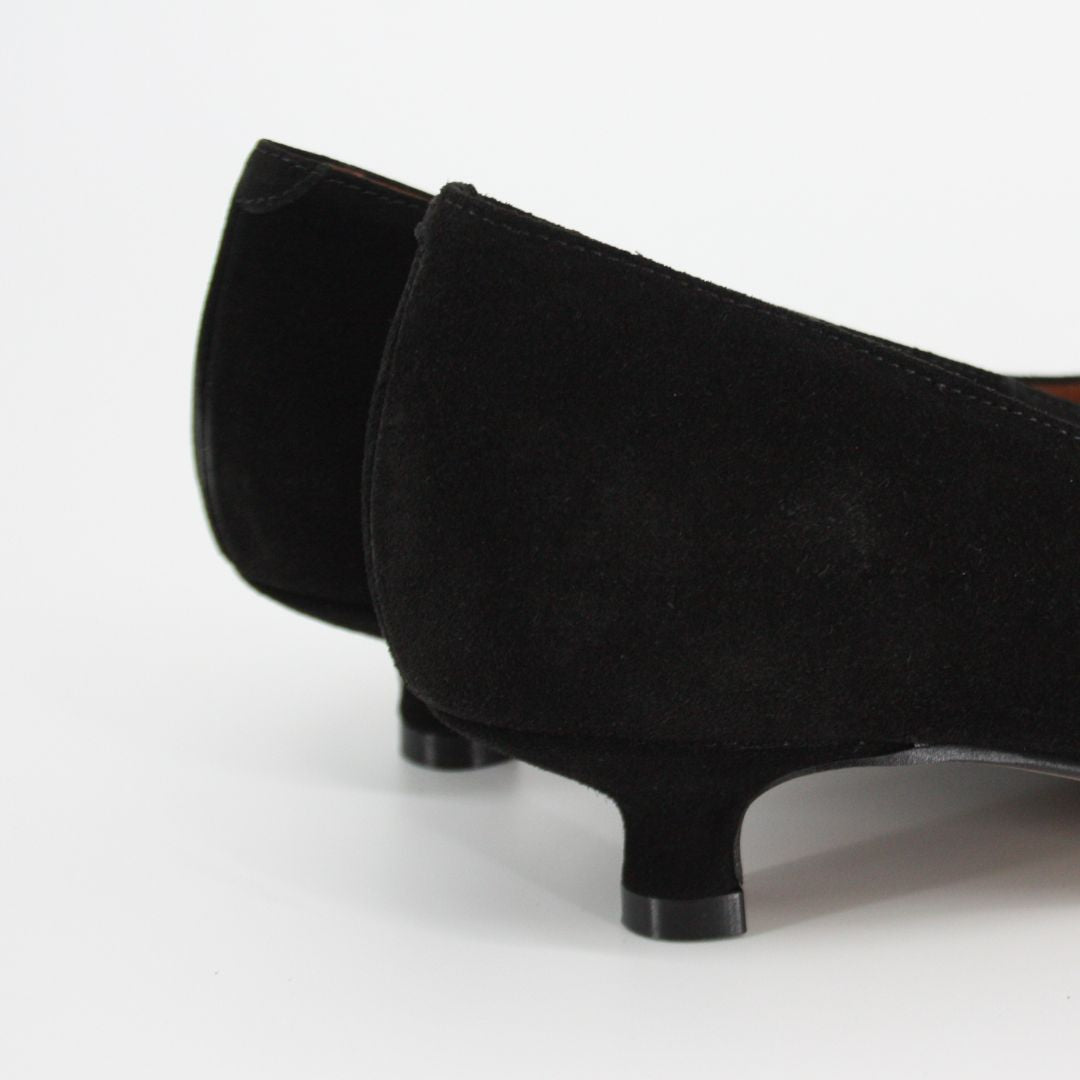 Angel Alarcon NINON Black Suede Pump