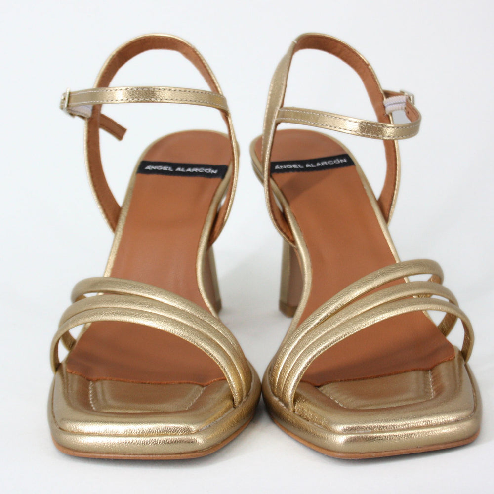 Angel Alarcon PEIRON Gold Sandals