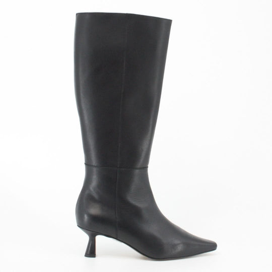 Angel Alarcon GEORGIA Black Leather Knee-High Boots