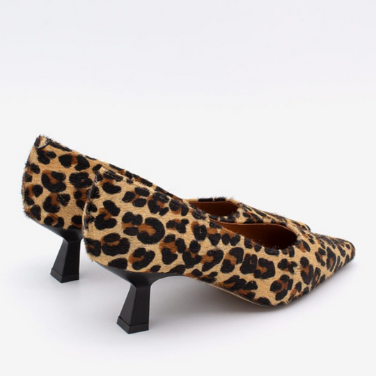 Angel Alarcon WIREMY Leopard Print Pump