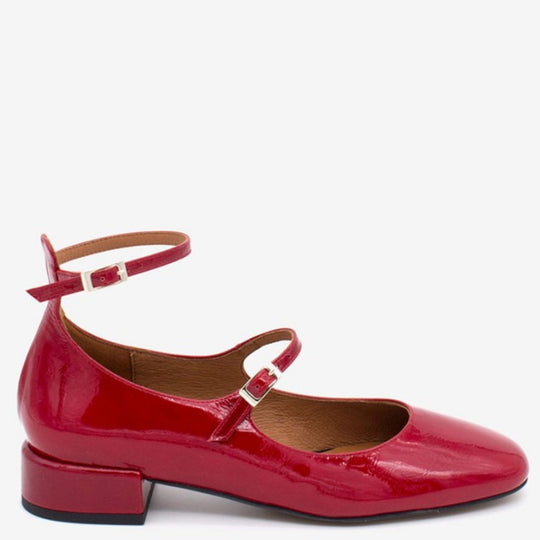 Angel Alarcon YAMEDO Red Patent Mary-Janes