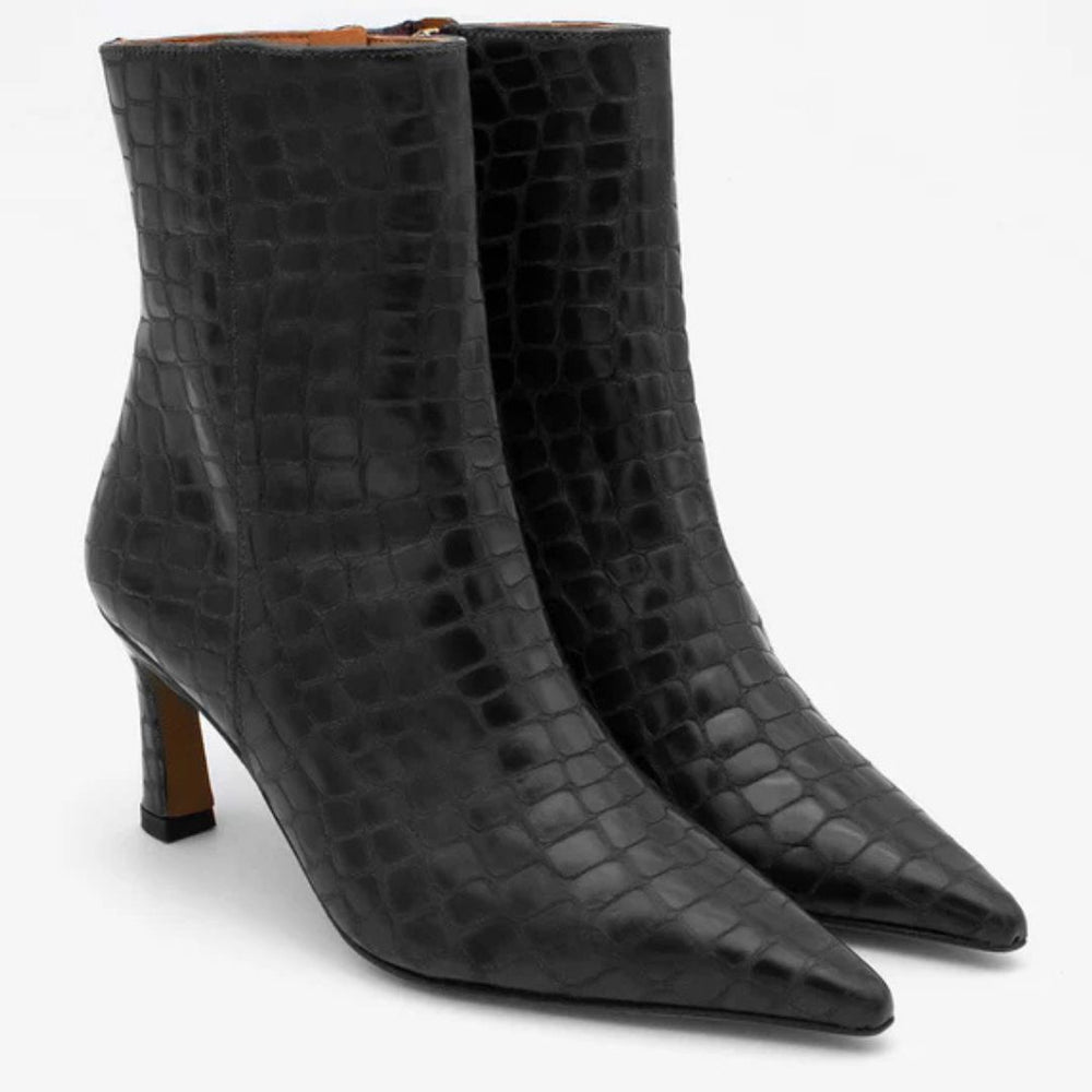 Angel Alarcon ZAIRA Black Ankle Boots