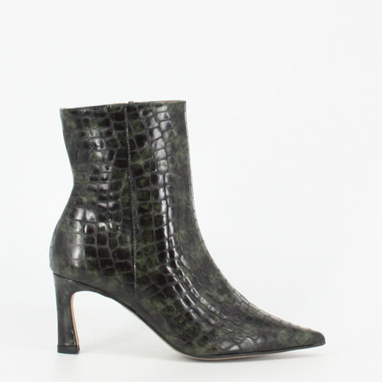 Angel Alarcon ZAIRA Green Ankle Boots