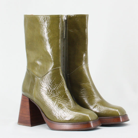 Angel Alacron Kiwi OLAMA Heeled Ankle Boots