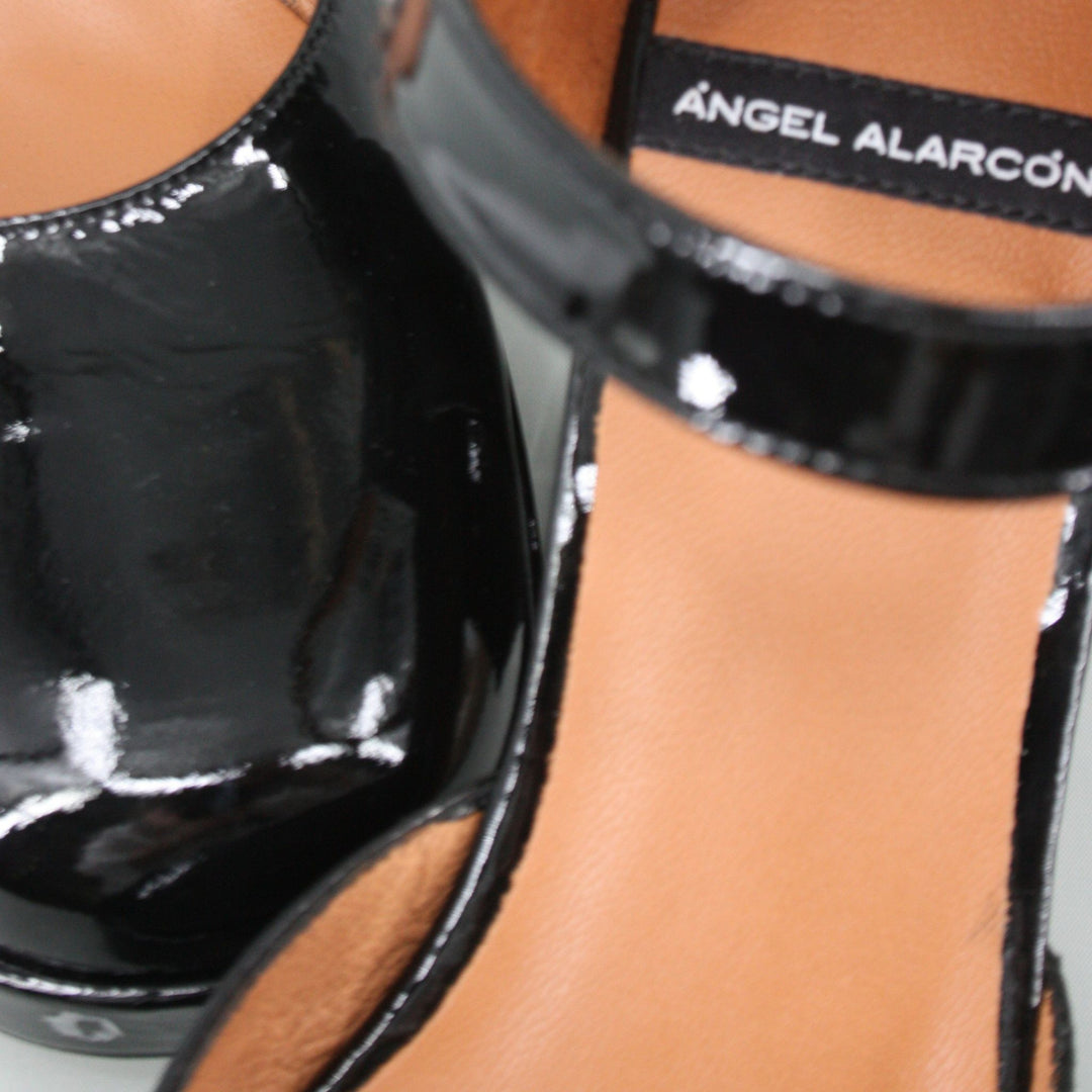 Angel Alacron MALENA Black Mary Jane Shoes