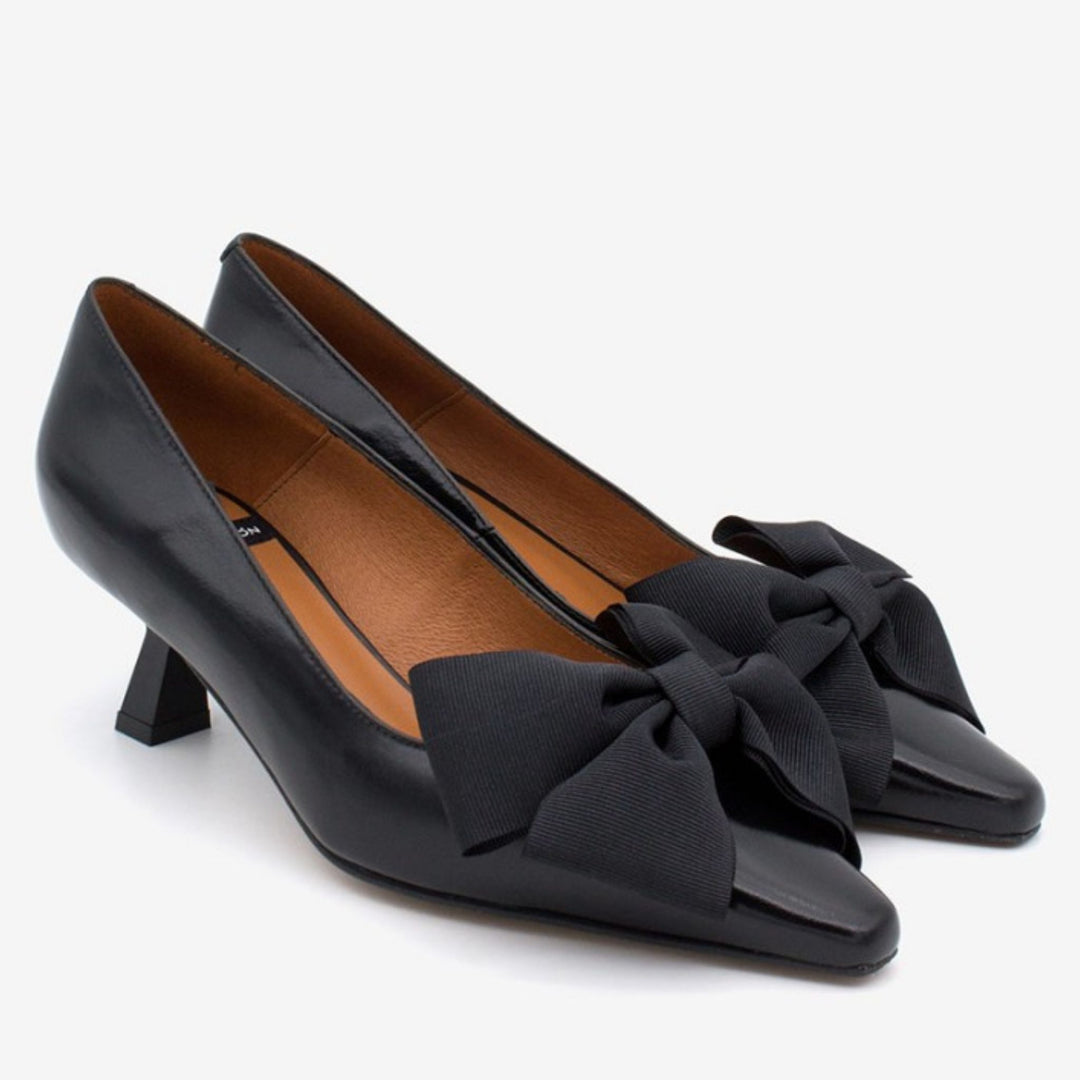 Angel Alarcon AUDREY Black Ballerina Pump