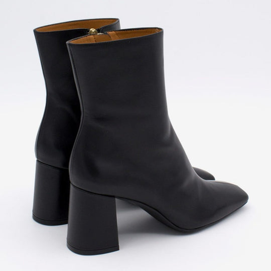 Angel Alarcon DRIMIA Black Leather Ankle Boots