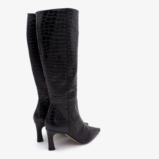Angel Alarcon LALTA Black Knee High Boots