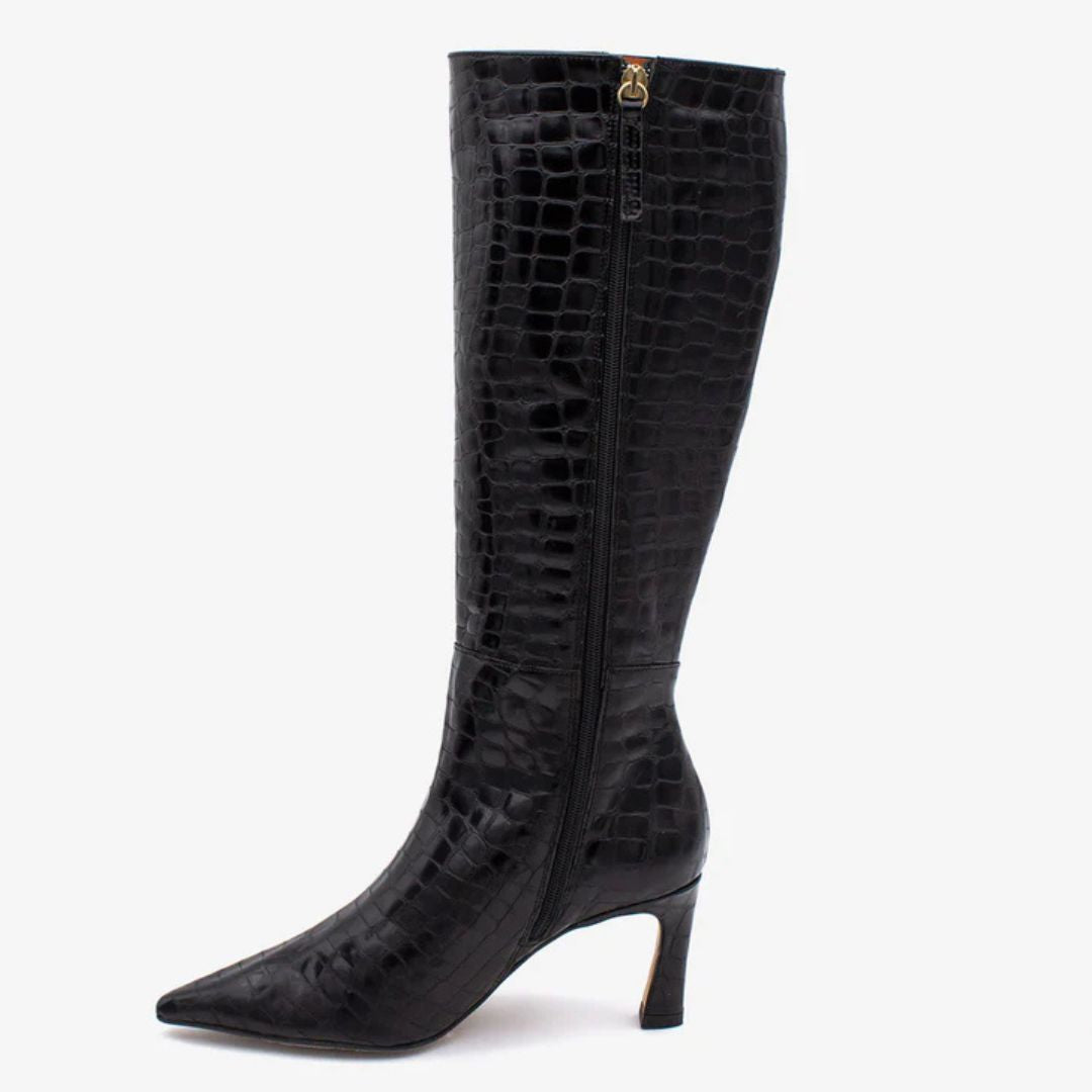 Angel Alarcon LALTA Black Knee High Boots