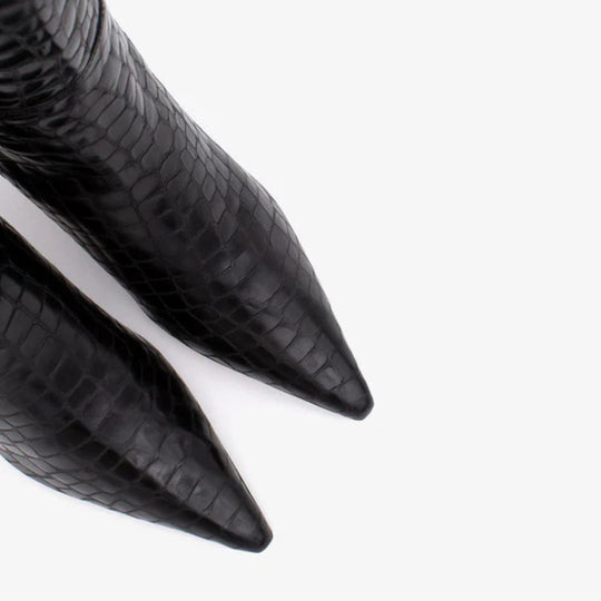 Angel Alarcon LALTA Black Knee High Boots