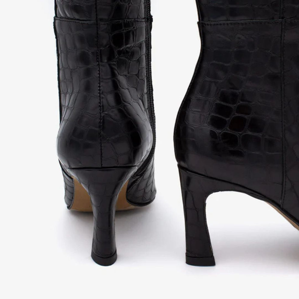 Angel Alarcon LALTA Black Knee High Boots