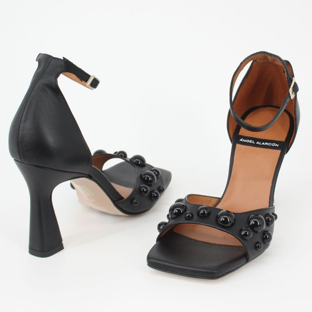 Angel Alarcon MARGAUX Black Sandal