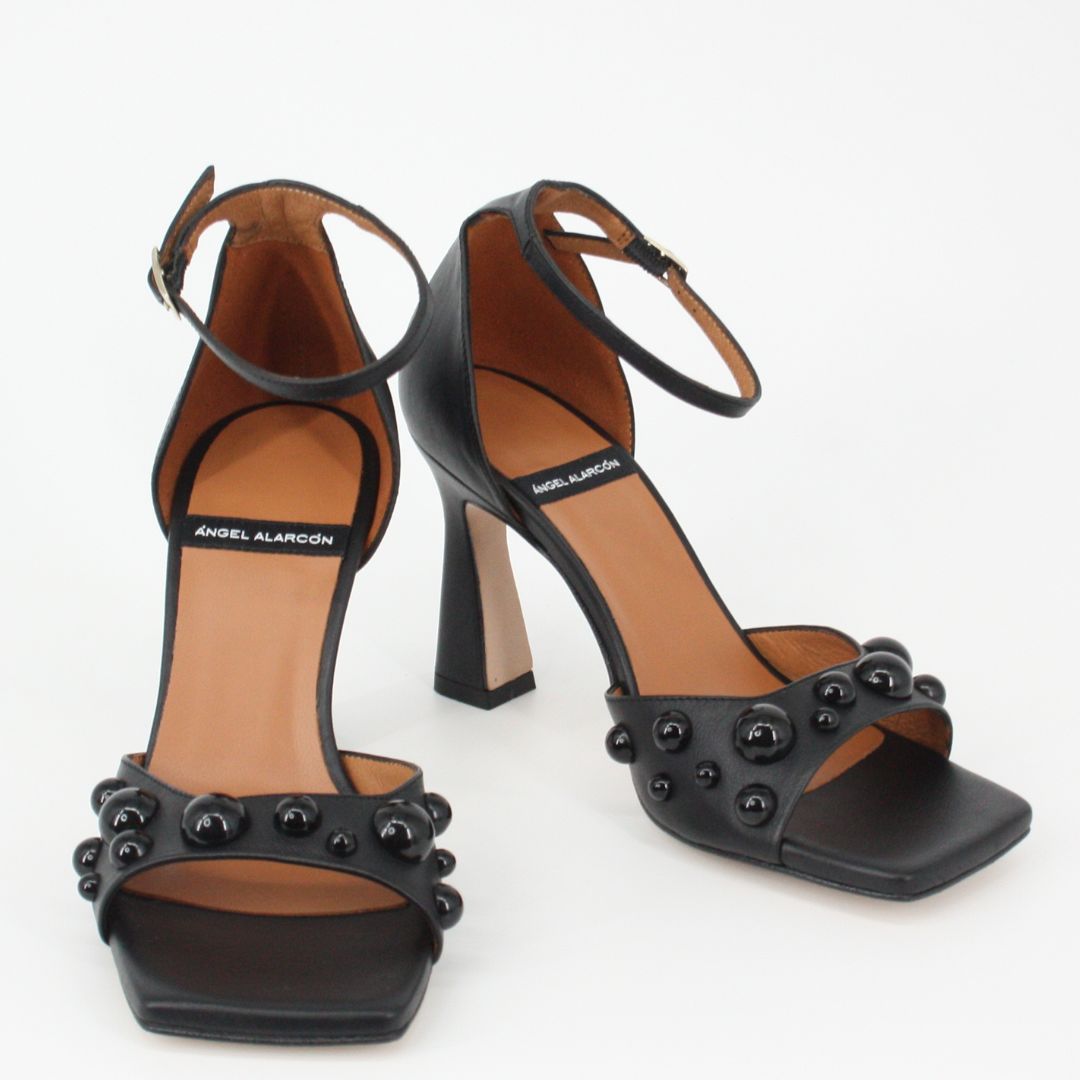 Angel Alarcon MARGAUX Black Sandal