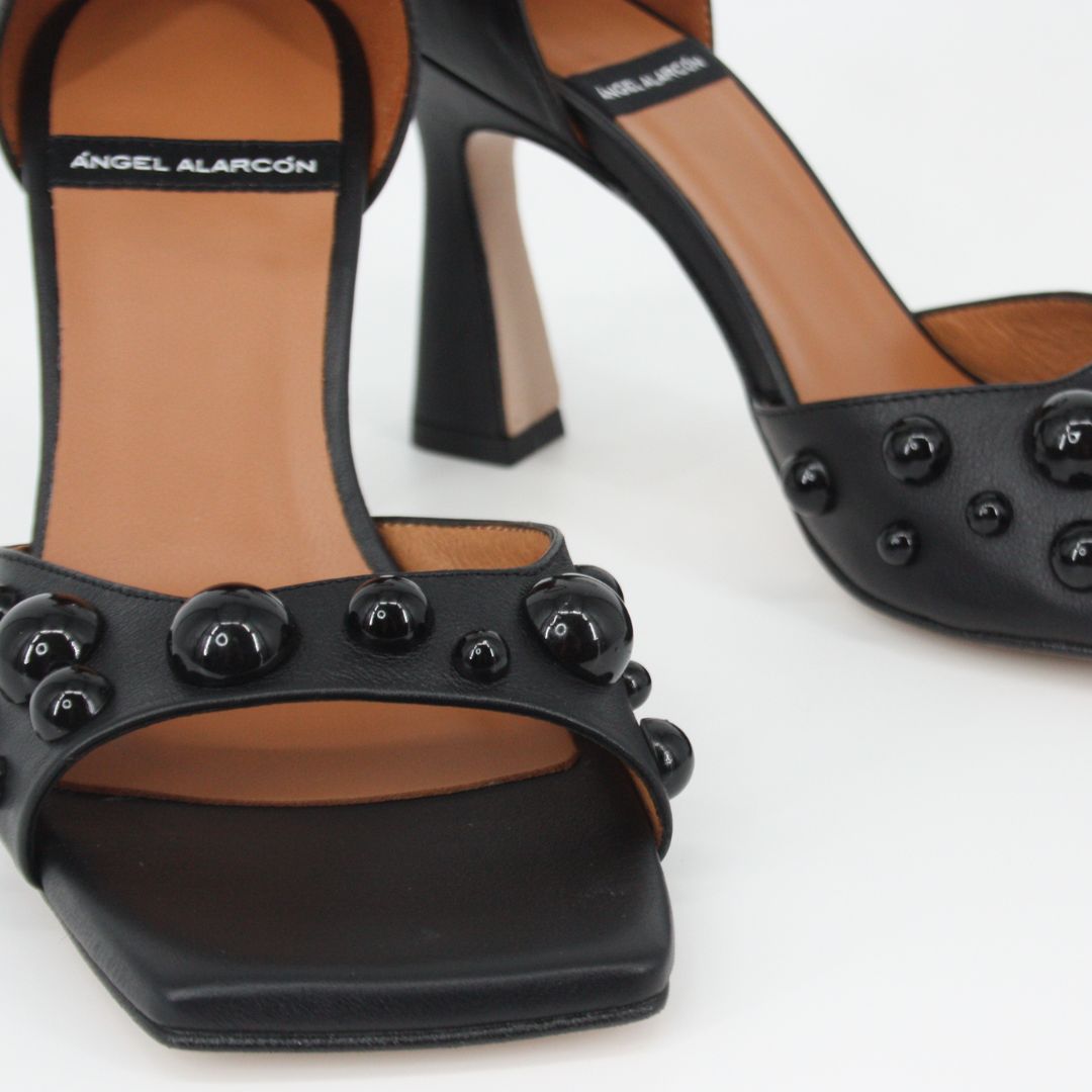 Angel Alarcon MARGAUX Black Sandal