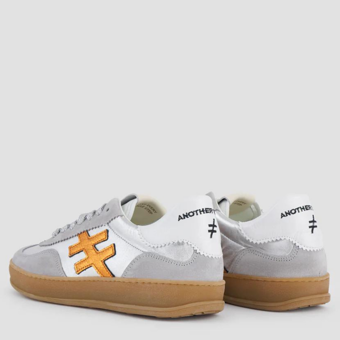 Another Trend KOPA Silver & Grey Trainers