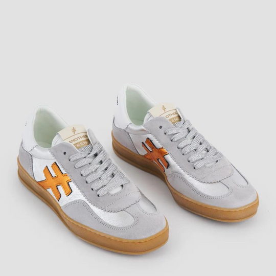 Another Trend KOPA Silver & Grey Trainers