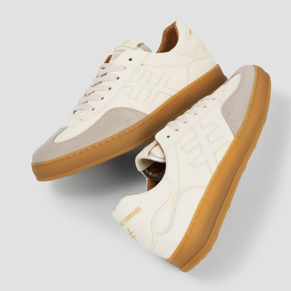 Another Trend KOPA Cream Trainers