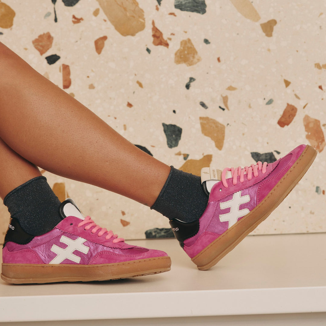 Another Trend KOPA Wild Pink Trainers