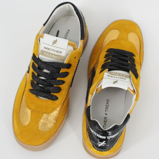 Another Trend KOPA Yellow Trainers