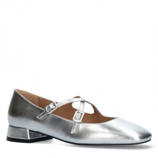 Bibi Lou CARDIFF Silver Mary-Jane