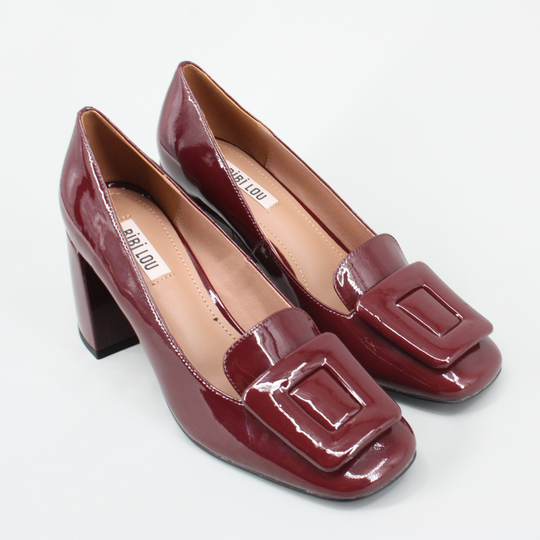 Bibi Lou MARLA Bordo Patent Court Shoes