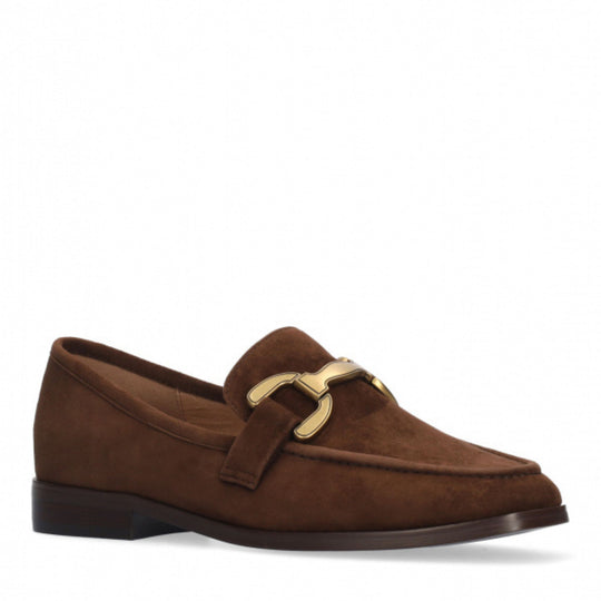 Bibi Lou VELA Chocolate Suede Loafer