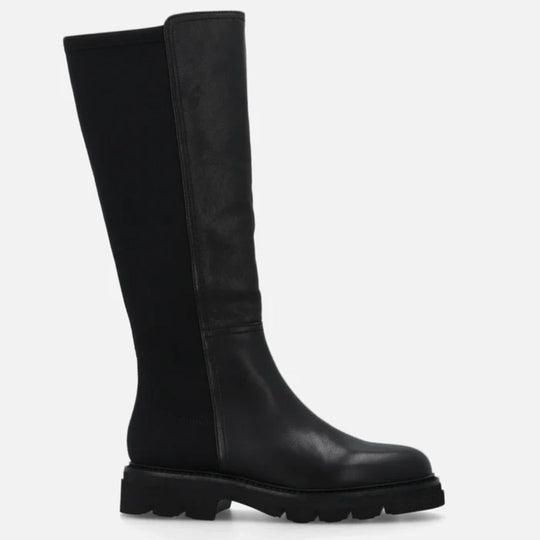 Bruno Premi  CARLA  Black Leather Knee High Boots
