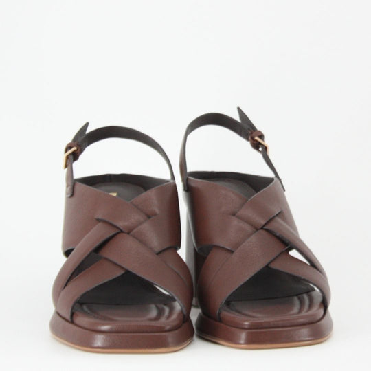 Bruno Premi BIANCA Chocolate Leather Sandal