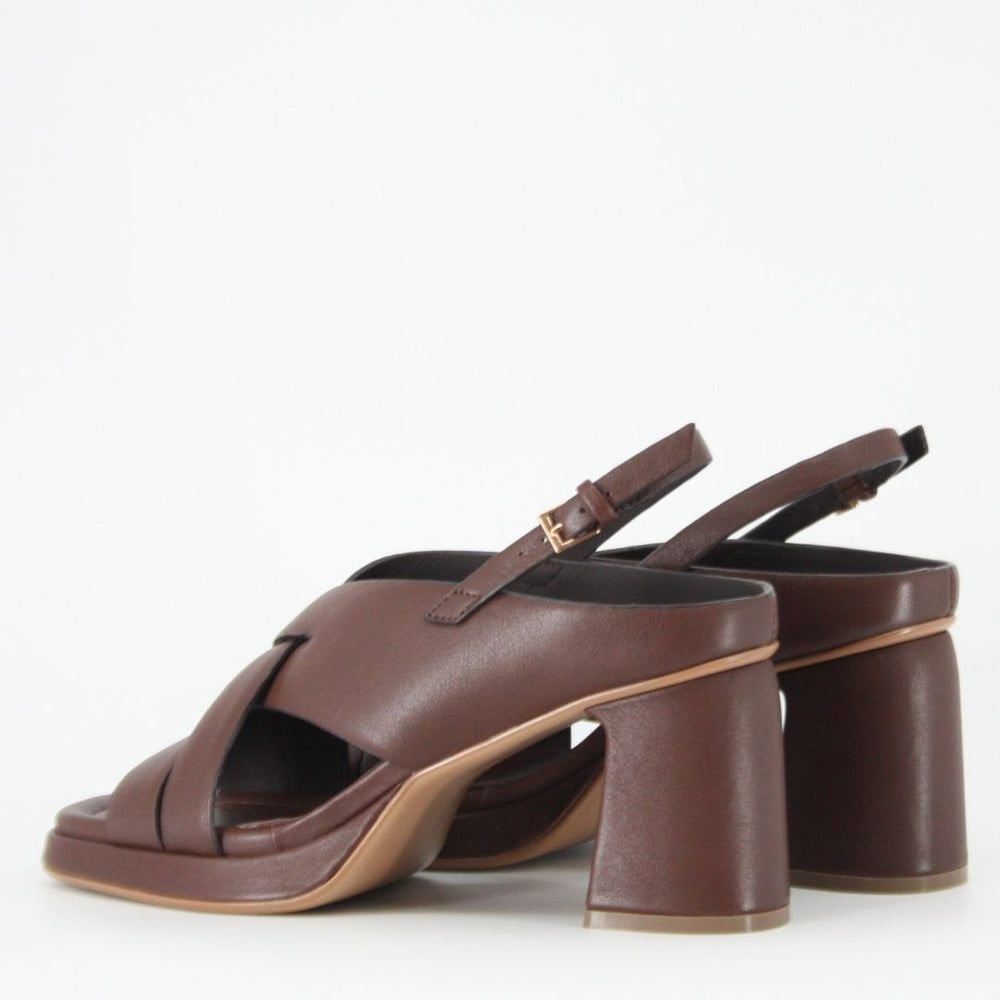 Bruno Premi BIANCA Chocolate Leather Sandal