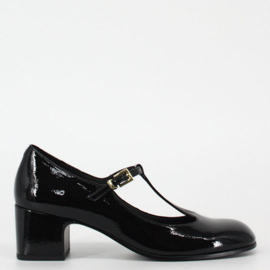 Bruno Premi Black Patent Mary-Jane Heel